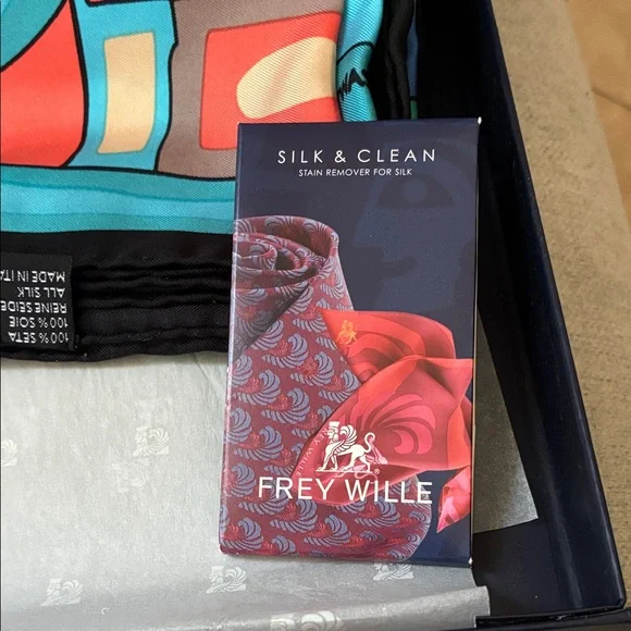 Multicolor Silk Scarf - Picture 2 of 5